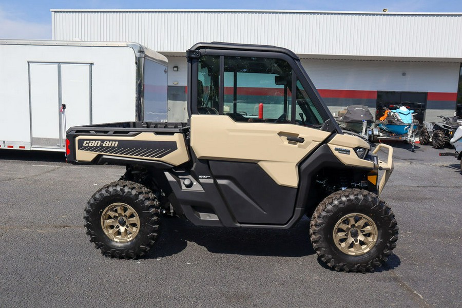 2024 Can-Am® Defender Limited HD10 Desert Tan & Timeless Black