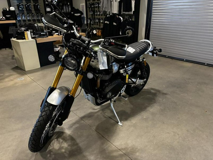 2023 Triumph Scrambler 1200 XE Chrome Edition Brooklands Green