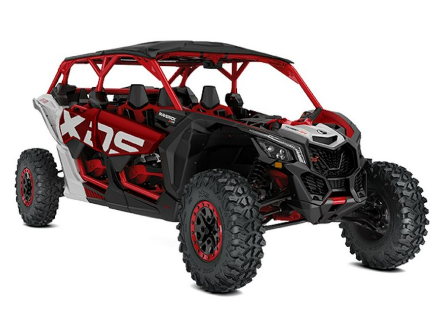 2025 Can-Am® Maverick X3 MAX X ds Turbo RR Fiery Red & Hyper Silver