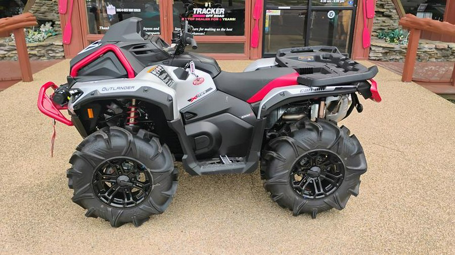 2025 Can-Am® Outlander X mr 1000R Hyper Silver & Legion Red