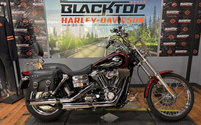 2006 Harley-Davidson Wide Glide CHRY/BLK PRL W/PINSTRIPE