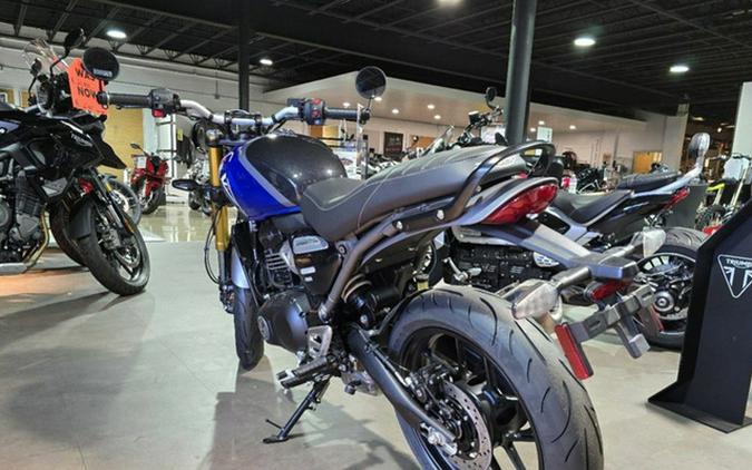 2024 Triumph Speed 400 Caspian Blue / Storm Grey