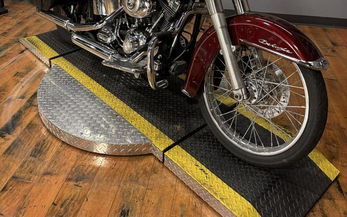 2008 Harley-Davidson Softail Deluxe CRIMSON RED SUN W/PINSTRIPE