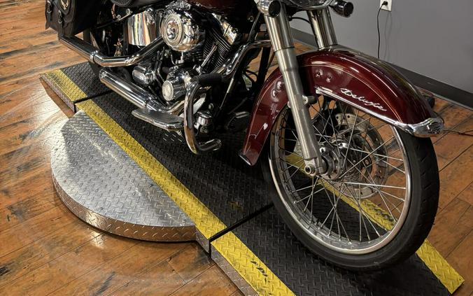 2008 Harley-Davidson Softail Deluxe CRIMSON RED SUN W/PINSTRIPE