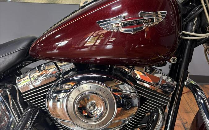 2008 Harley-Davidson Softail Deluxe CRIMSON RED SUN W/PINSTRIPE