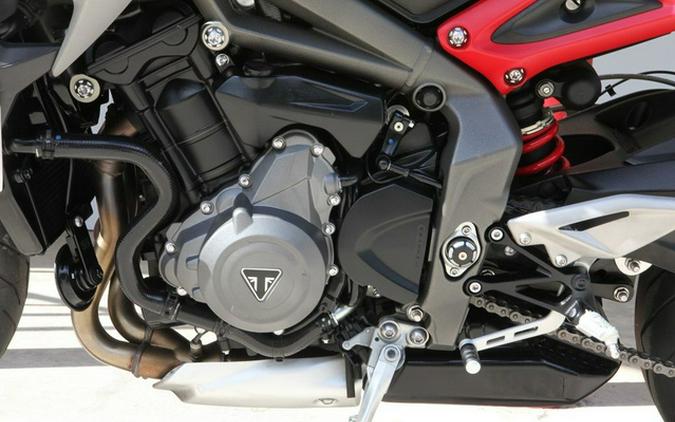 2020 Triumph Street Triple R Matte Silver Ice