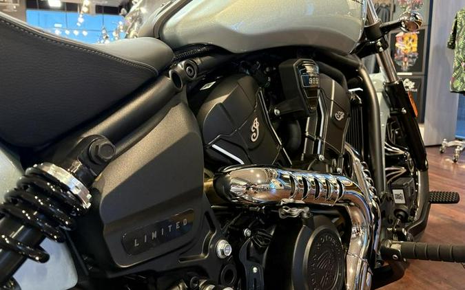 2025 Indian Motorcycle® Scout® Sixty Classic Limited Frost Silver