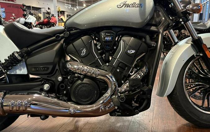 2025 Indian Motorcycle® Scout® Sixty Classic Limited Frost Silver