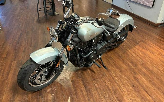 2025 Indian Motorcycle® Scout® Sixty Classic Limited Frost Silver