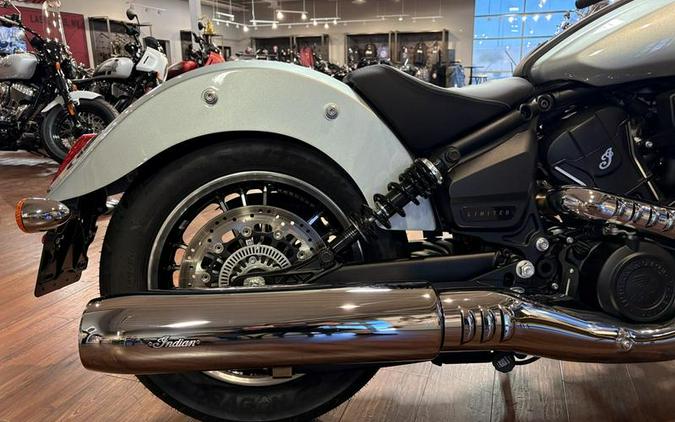 2025 Indian Motorcycle® Scout® Sixty Classic Limited Frost Silver