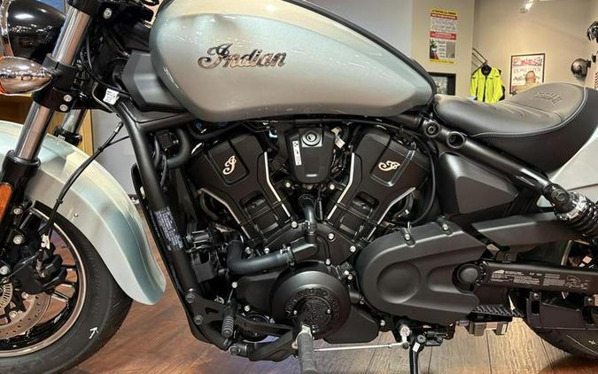 2025 Indian Motorcycle® Scout® Sixty Classic Limited Frost Silver