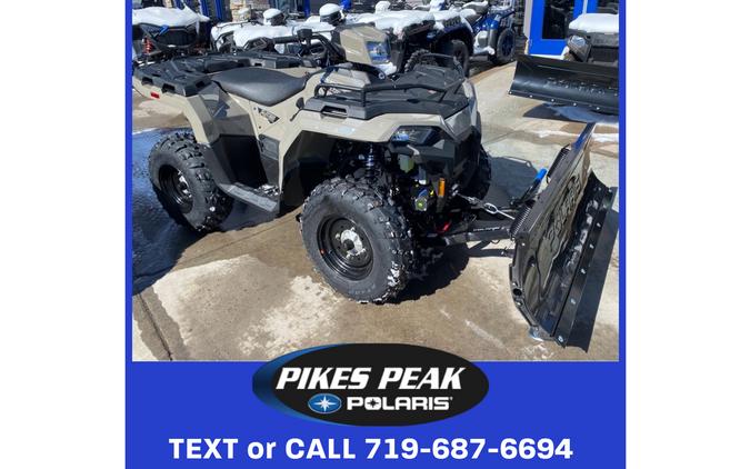 2024 Polaris Industries SPORTSMAN 570 DESERT SAND with PLOW