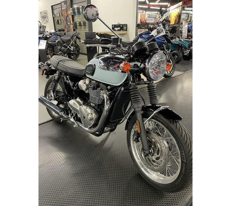 2023 Triumph Bonneville T120 Chrome Edition Meriden Blue