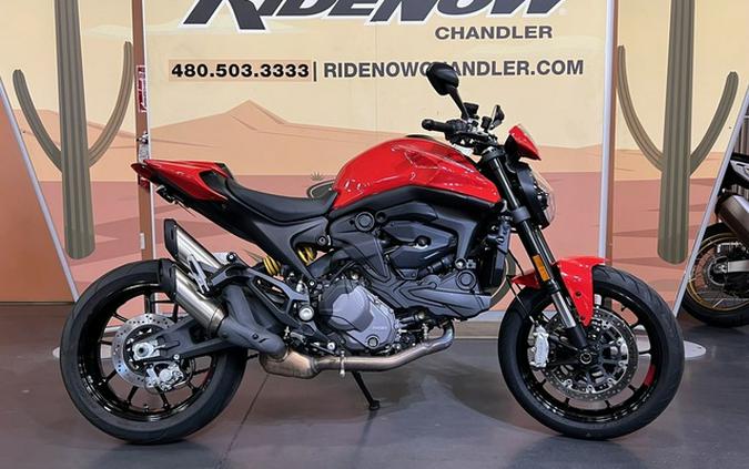 2023 Ducati Monster + Ducati Red Dark Stealth