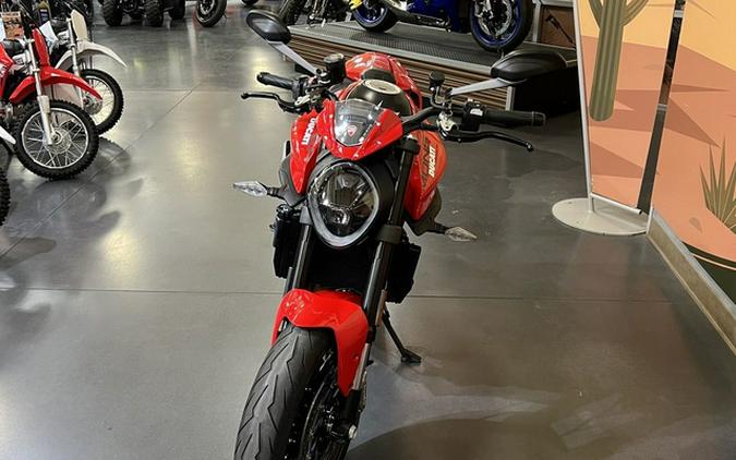 2023 Ducati Monster + Ducati Red Dark Stealth