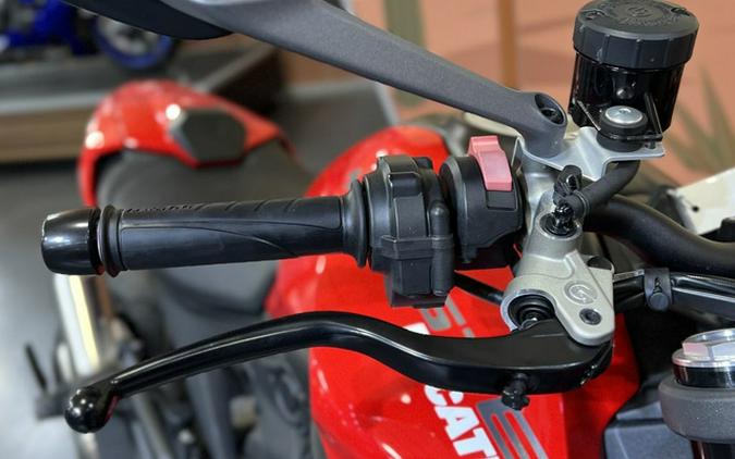 2023 Ducati Monster + Ducati Red Dark Stealth