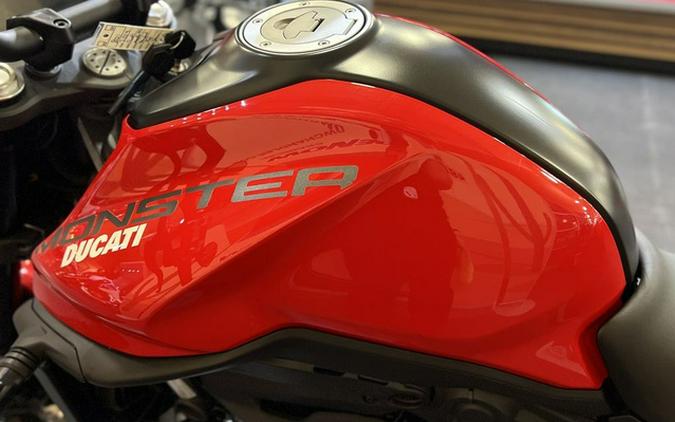 2023 Ducati Monster + Ducati Red Dark Stealth