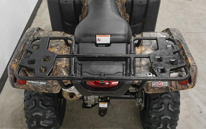 2022 Honda® FourTrax Rancher 4x4 Automatic DCT EPS Honda Phantom Camo®