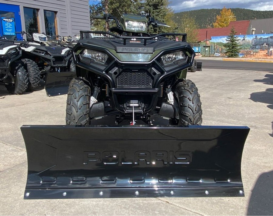 2024 Polaris Industries SPORTSMAN 570 SAGE GREEN EPS with PLOW