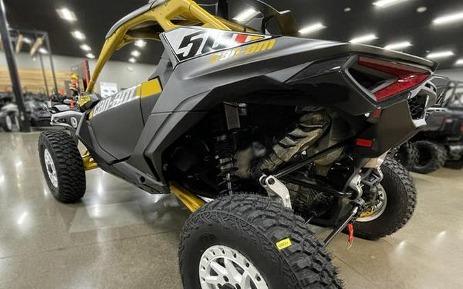 2024 Can-Am® Maverick R X RS with Smart-Shox Carbon Black & Neo Yellow