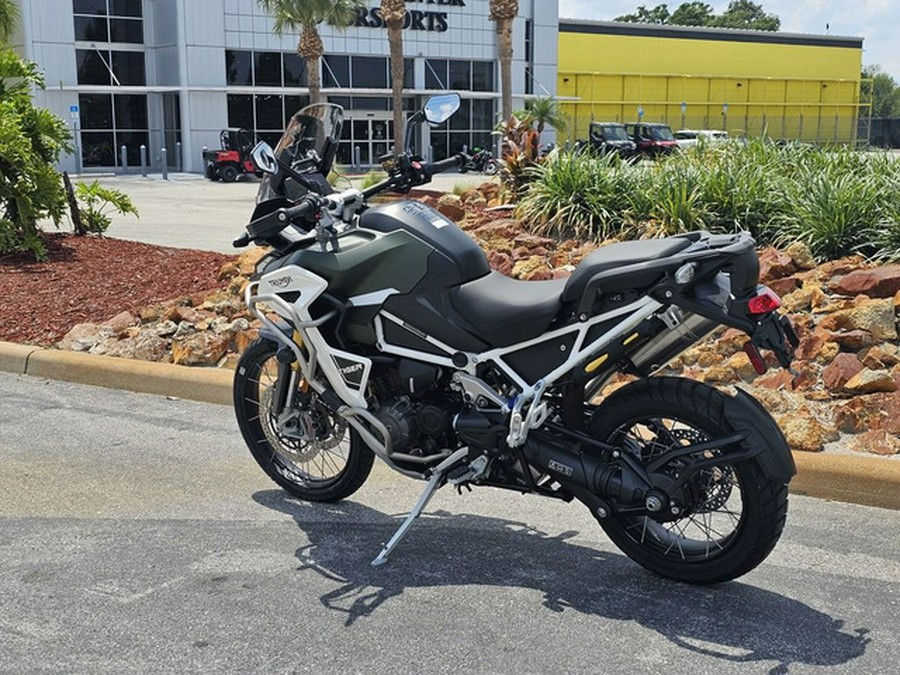 2024 TRIUMPH Tiger 1200 Rally Explorer Matt Khaki Green