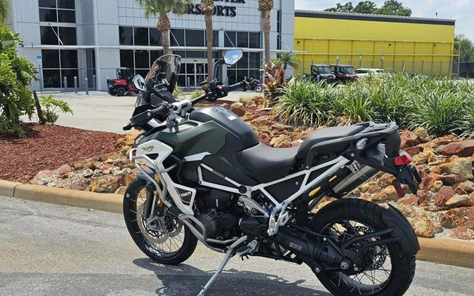 2024 TRIUMPH Tiger 1200 Rally Explorer Matt Khaki Green