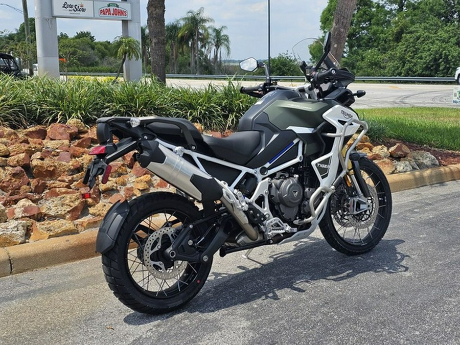 2024 TRIUMPH Tiger 1200 Rally Explorer Matt Khaki Green