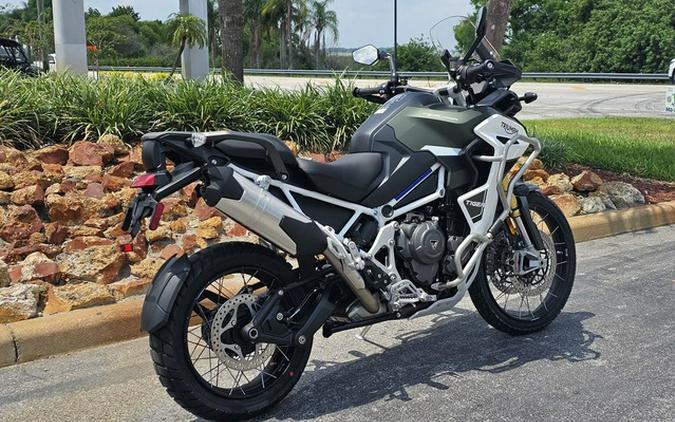 2024 TRIUMPH Tiger 1200 Rally Explorer Matt Khaki Green