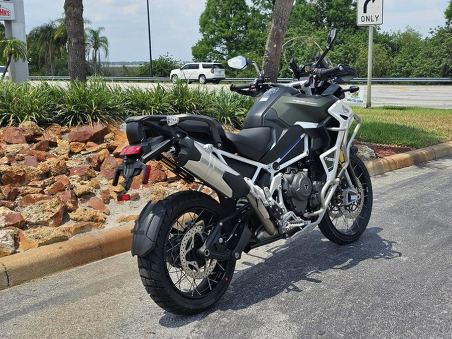 2024 TRIUMPH Tiger 1200 Rally Explorer Matt Khaki Green