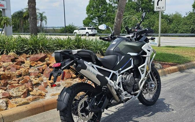 2024 TRIUMPH Tiger 1200 Rally Explorer Matt Khaki Green