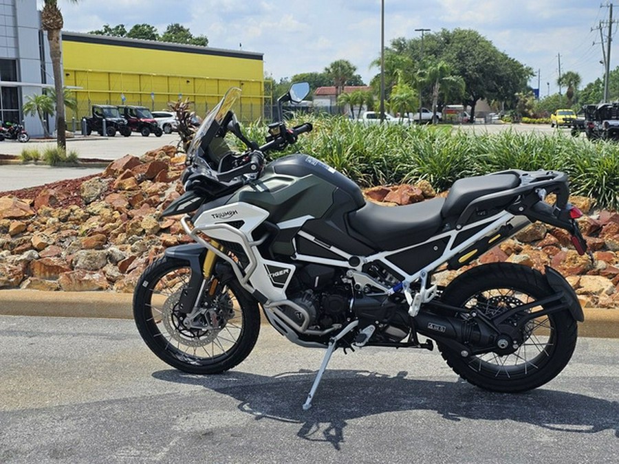 2024 TRIUMPH Tiger 1200 Rally Explorer Matt Khaki Green