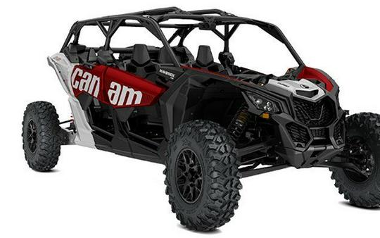 New 2025 CAN-AM MAVERICK X3 MAX RS TURBO FIERY RED AND HYPER SILVER