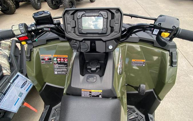 2024 Polaris Industries SPORTSMAN 570 SAGE GREEN with PLOW