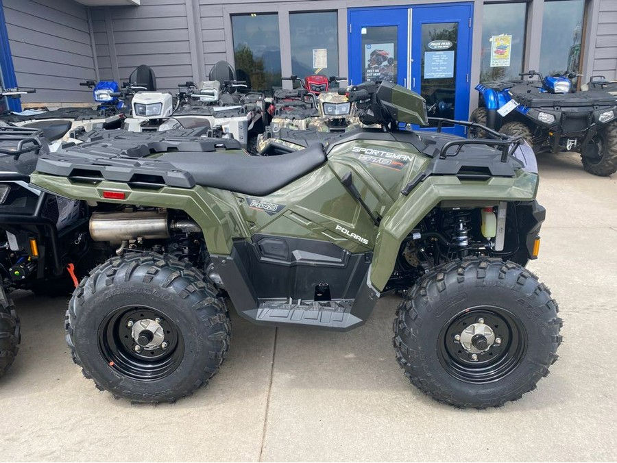 2024 Polaris Industries SPORTSMAN 570 SAGE GREEN with PLOW