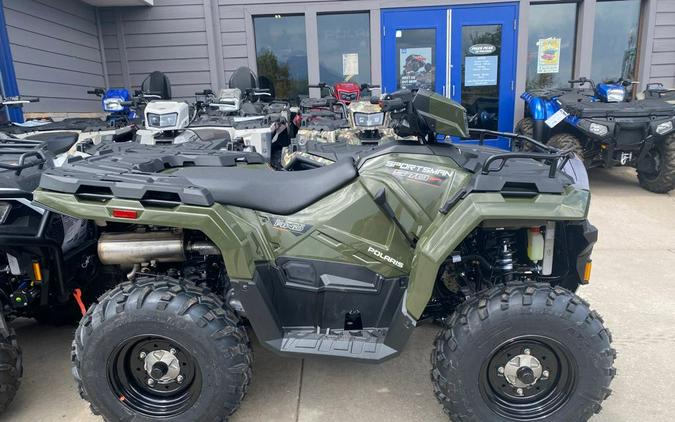 2024 Polaris Industries SPORTSMAN 570 SAGE GREEN with PLOW