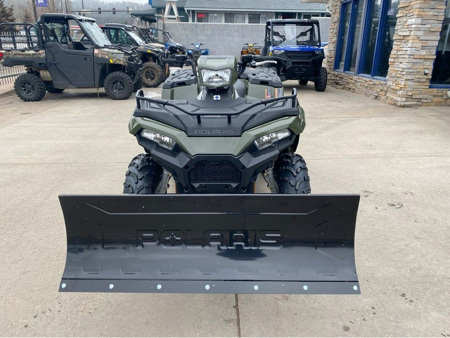 2024 Polaris Industries SPORTSMAN 570 SAGE GREEN with PLOW