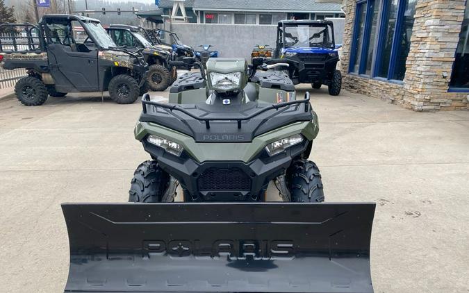 2024 Polaris Industries SPORTSMAN 570 SAGE GREEN with PLOW