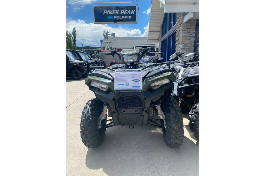 2024 Polaris Industries SPORTSMAN 570 SAGE GREEN with PLOW