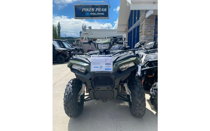 2024 Polaris Industries SPORTSMAN 570 SAGE GREEN with PLOW