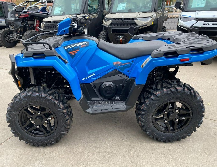 2024 Polaris Industries SPORTSMAN 570 TRAIL ELECTRIC BLUE with PLOW