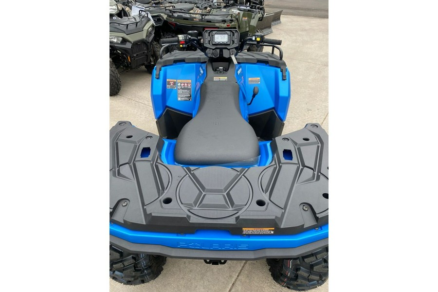 2024 Polaris Industries SPORTSMAN 570 TRAIL ELECTRIC BLUE with PLOW