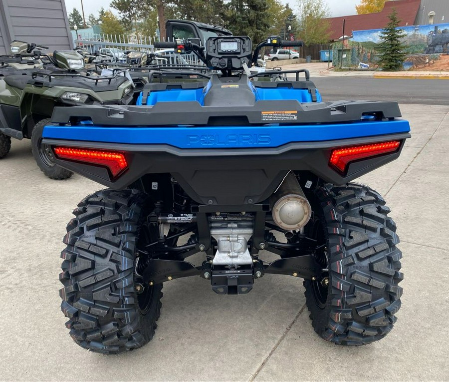 2024 Polaris Industries SPORTSMAN 570 TRAIL ELECTRIC BLUE with PLOW