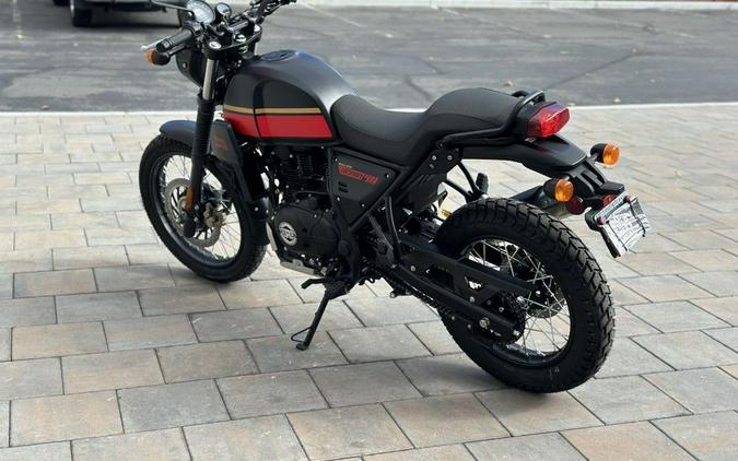 2023 Royal Enfield Scram 411 Blazing Black