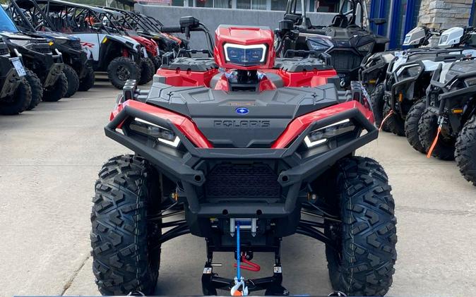 2024 Polaris Industries SPORTSMAN XP 1000 ULTIMATE TRAIL INDY RED with PLOW