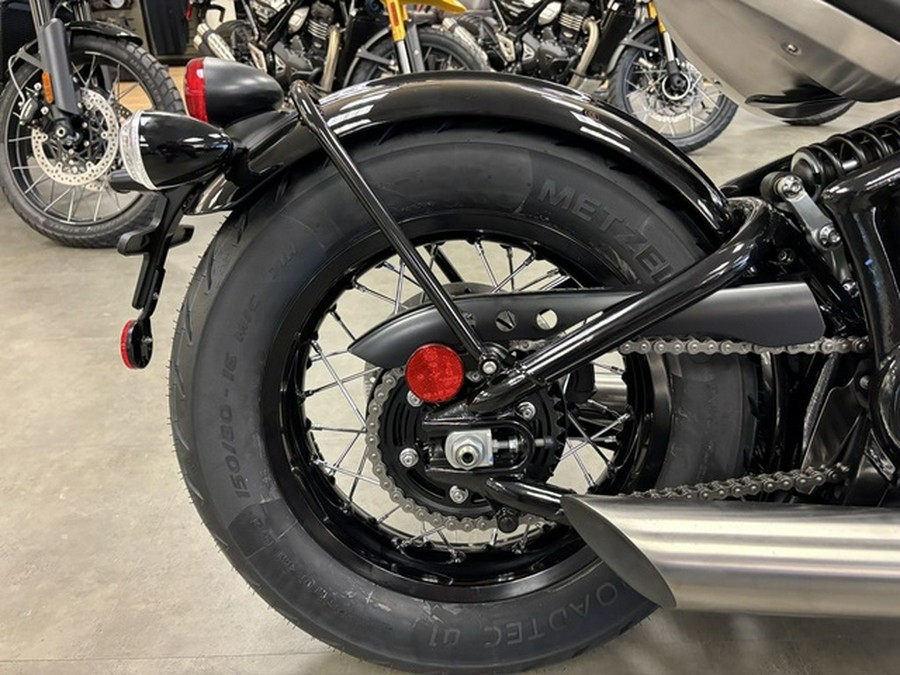 2026 Triumph Bonneville Bobber Interstellar Blue