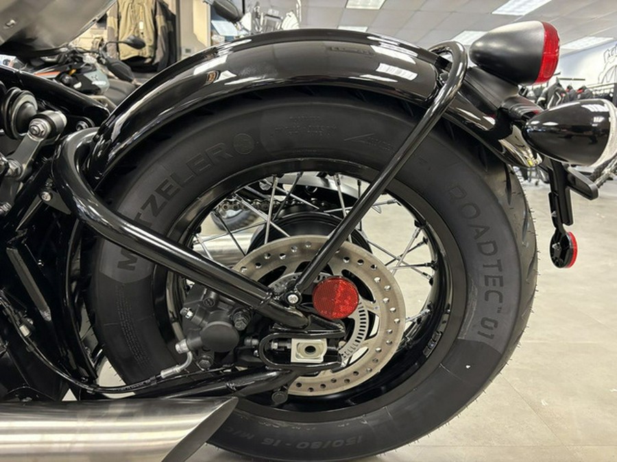 2026 Triumph Bonneville Bobber Interstellar Blue