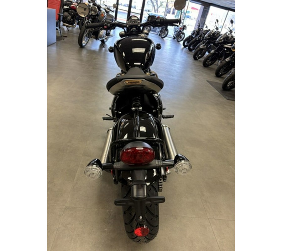 2026 Triumph Bonneville Bobber Interstellar Blue