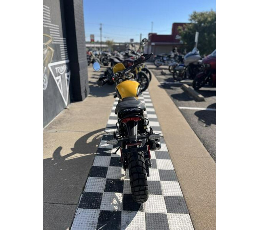 2026 Triumph Scrambler 400 XC Racing Yellow