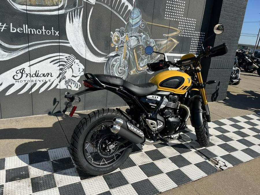 2026 Triumph Scrambler 400 XC Racing Yellow
