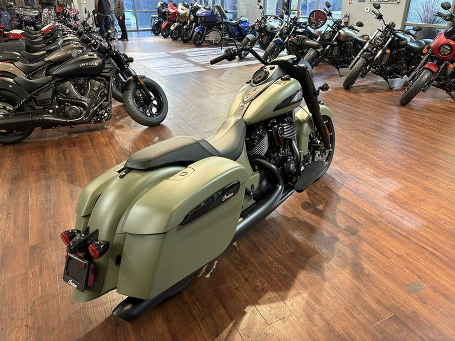 2025 Indian Motorcycle® Springfield ® Dark Horse® Moss Green Smoke